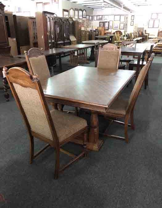 Table and 4 chairs $100